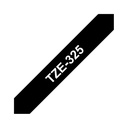 Brother TZE-325 - Ruban d'étiquettes pour P-Touch 9 mm blanc sur noir