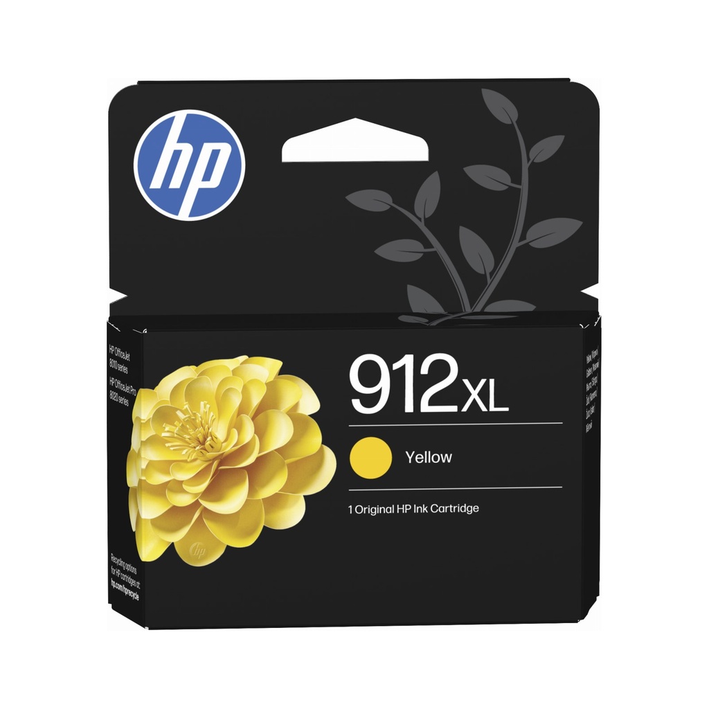 HP 912XL - Cartouche d'encre haute capacité jaune