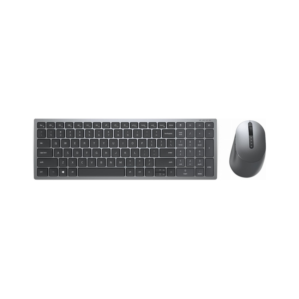 Dell andMouse - Ensemble clavier + souris sans fil multi-appareils AZERTY BE