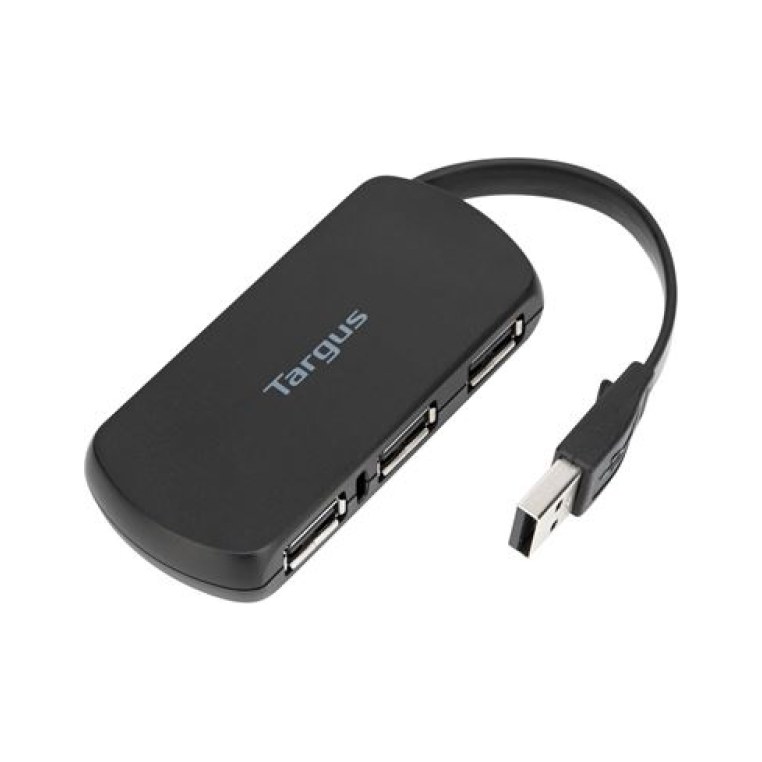 Targus ACH114EU - Hub USB 4 ports noir