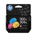 HP 302XL 304XL - Cartouche d'encre haute capacité tricolore