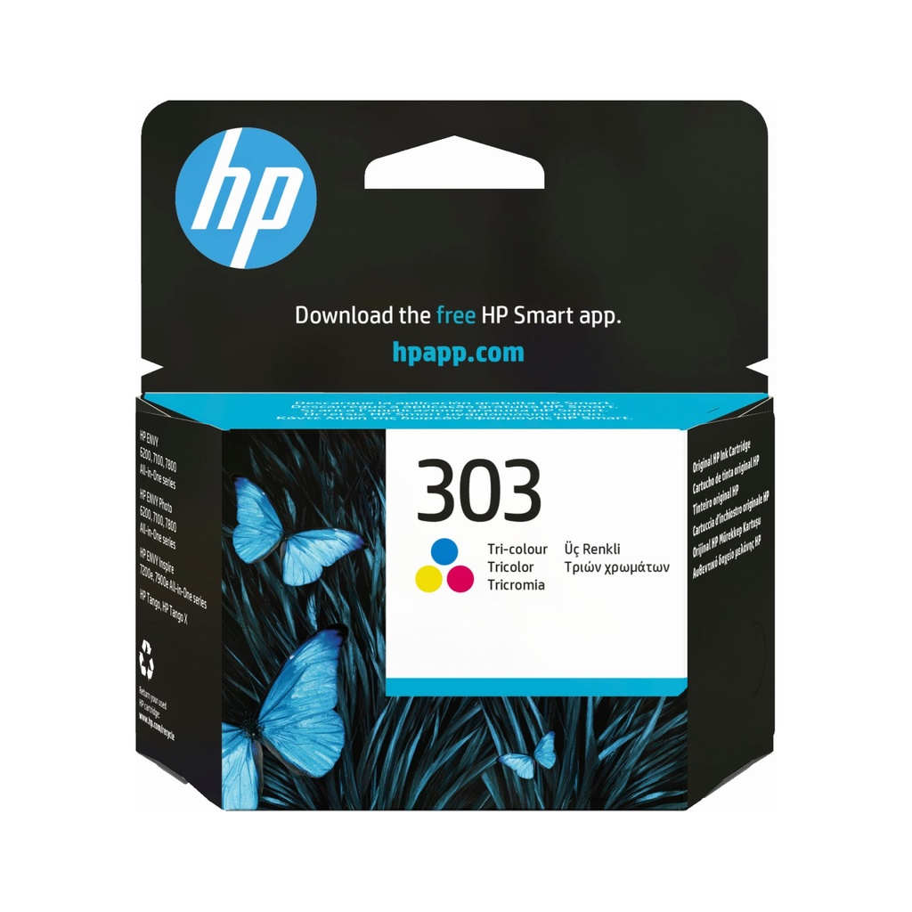 HP 303 - Cartouche d'encre tricolore