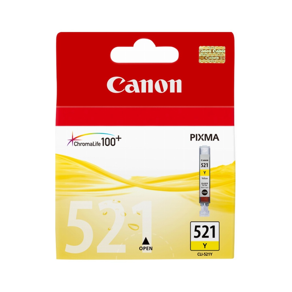 CANON CLI-521 - Cartouche d'encre jaune