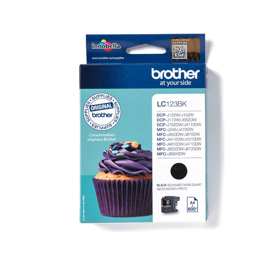Brother LC123BK - Cartouche d'encre noire