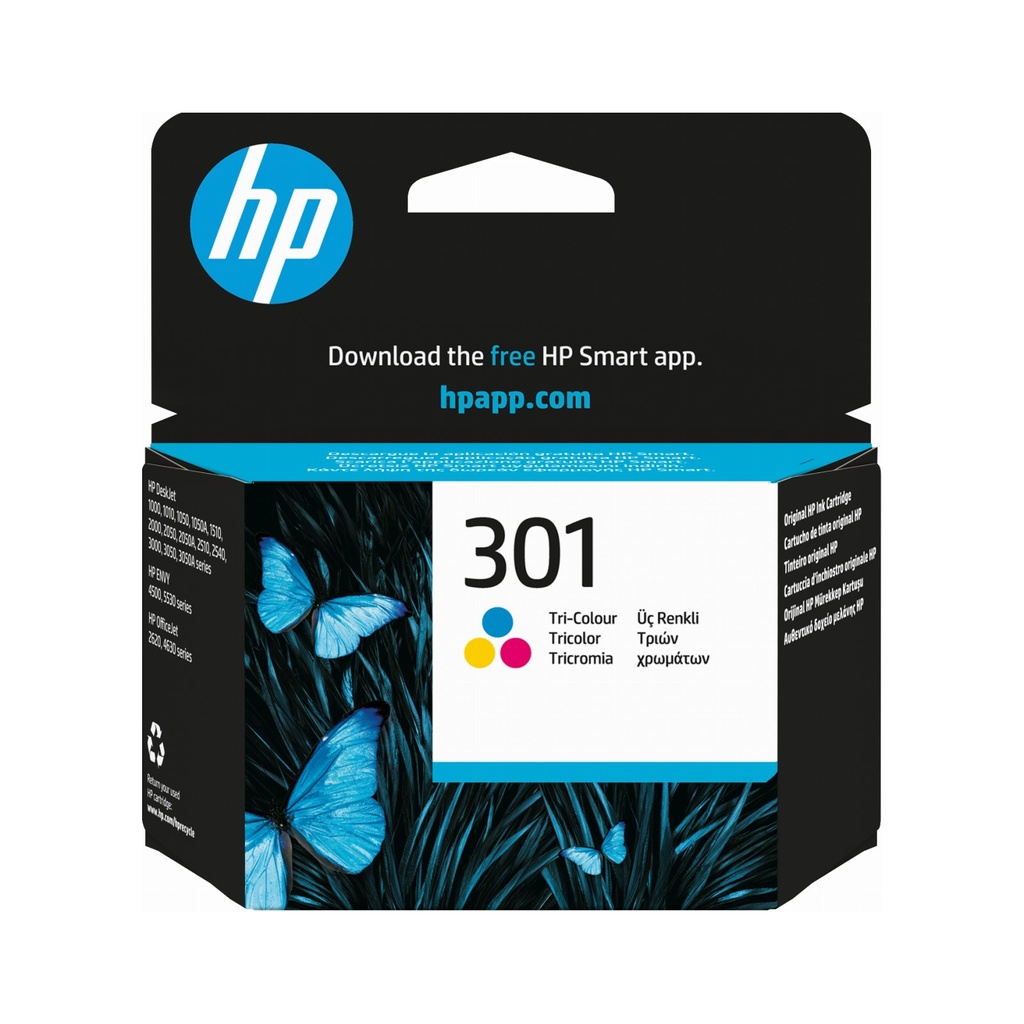 HP 301 - Cartouche d'encre tricolore