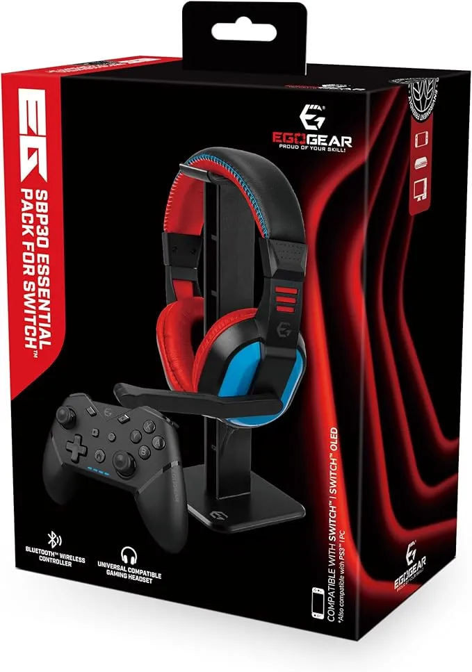 EgoGear SBP30 Essential Pack Casque - Manette - Support