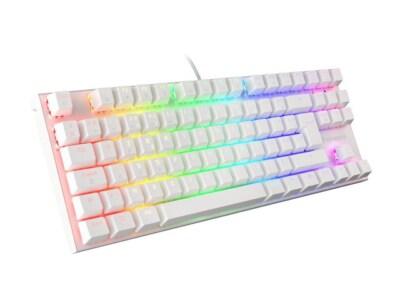 Genesis Thor 303 TKL RGB Gaming Keyboard White FR