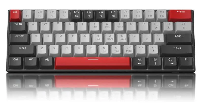 MageGee MK-Star61 60% mini Gaming Keyboard - Bone