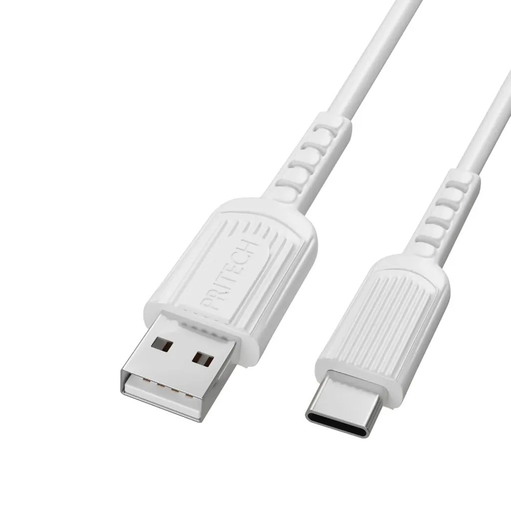 Pritech Câble en silicone 1m USB-C vers USB-C (PBP-482)