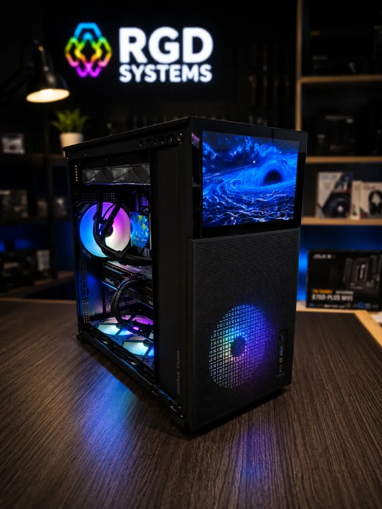 Atlas - AMD Ryzen 7 9800X3D / 32GB DDR5 6000MHz / 1TB SSD NVMe / RX 9070 16G / Jonsbo D41 Mesh Screen