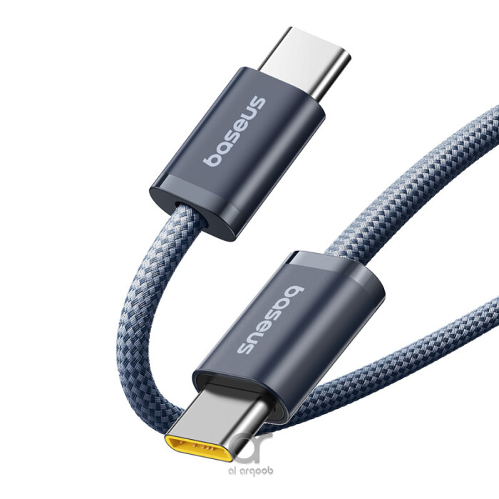 [P10381400121-00] Baseus - Data Cable Dynamic 4 Series (P10381400121-00) - Type-C, Fast Charge, 100W, 480Mbps, Smart Chip, 1m - Cosmic Black